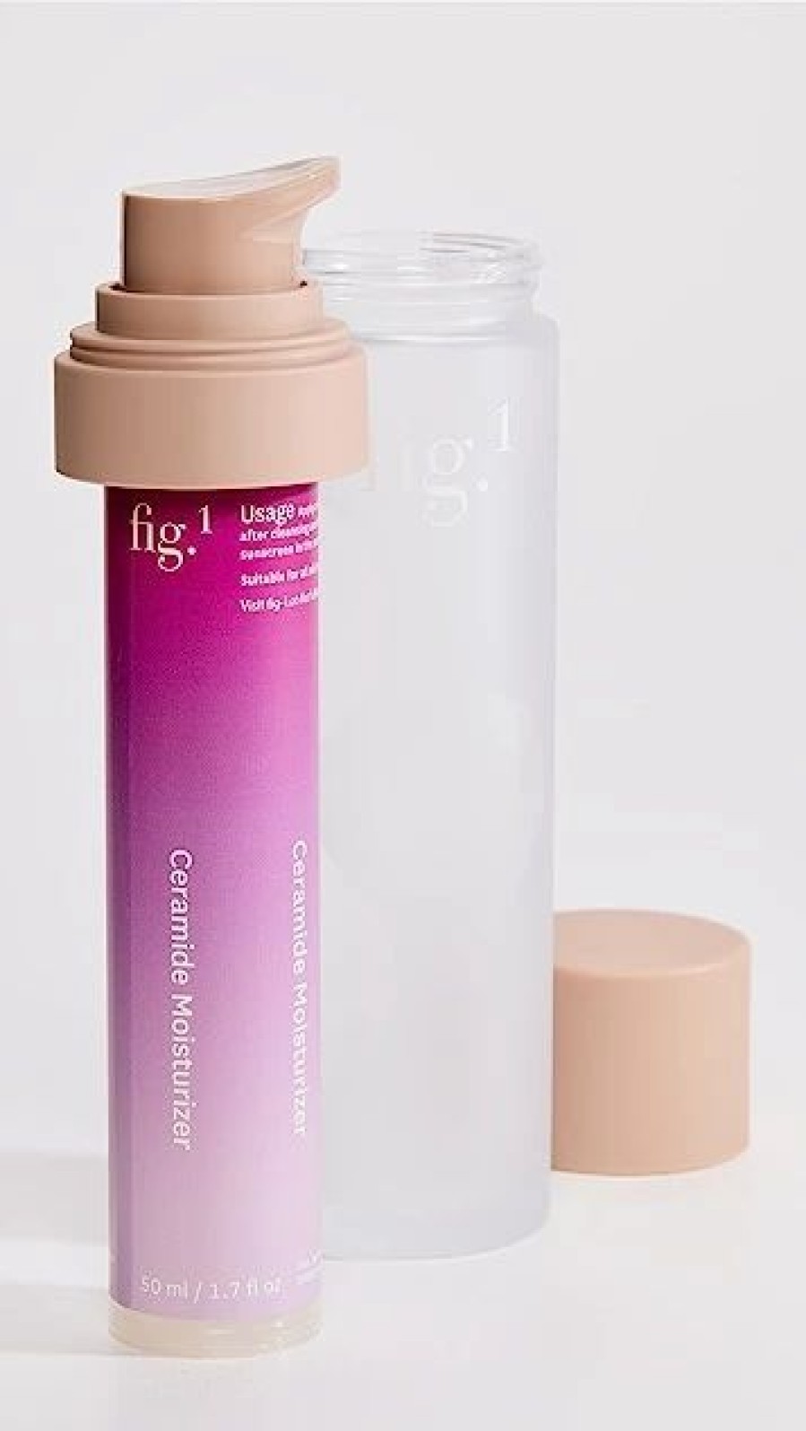 * Fig.1 Ceramide Moisturizer No Color Skincare