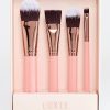 * Luxie Luxie Skinsentials 4 Piece Set Rose Gold Tools & Brushes