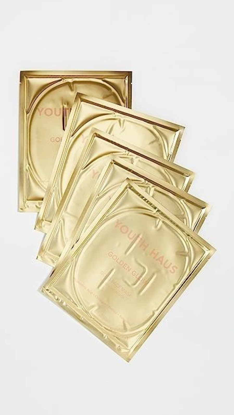 * Skin Gym Youth Haus Face Mask 5 Pack Gold Skincare