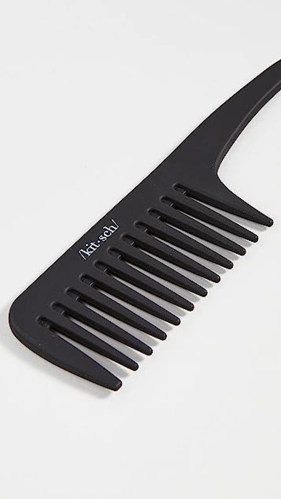 * Kitsch Wide Tooth Comb Black Tools & Brushes