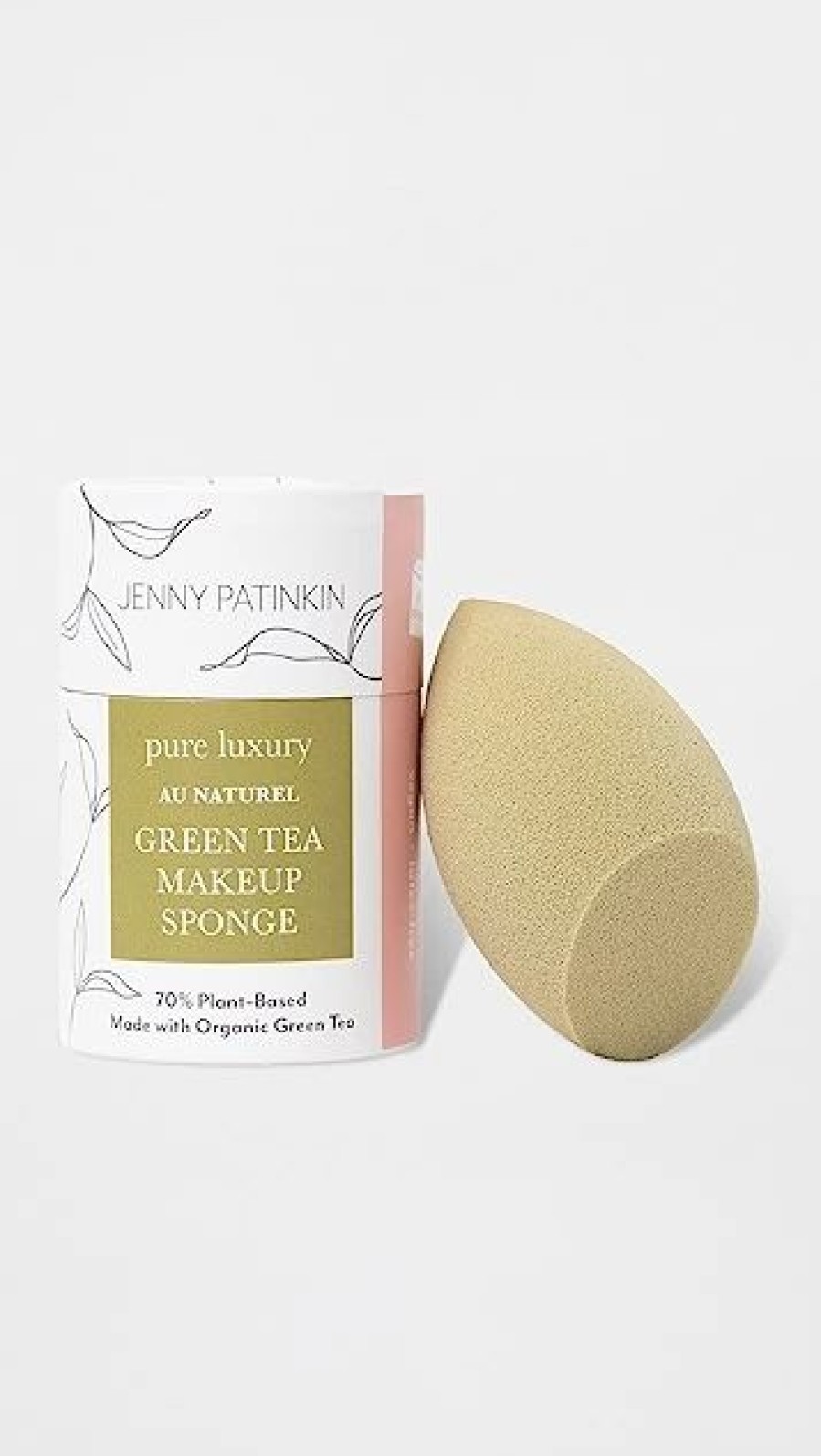 * Jenny Patinkin Green Tea Makeup Sponge No Color Tools & Brushes