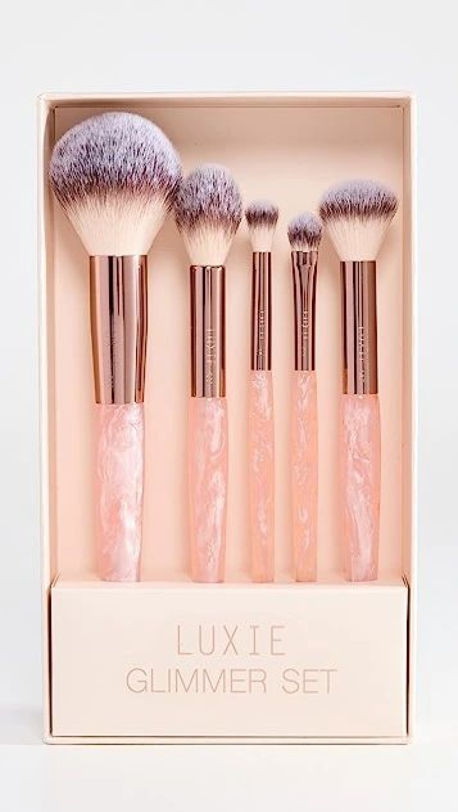 * Luxie Luxie Glimmer Set Rose Gold Tools & Brushes