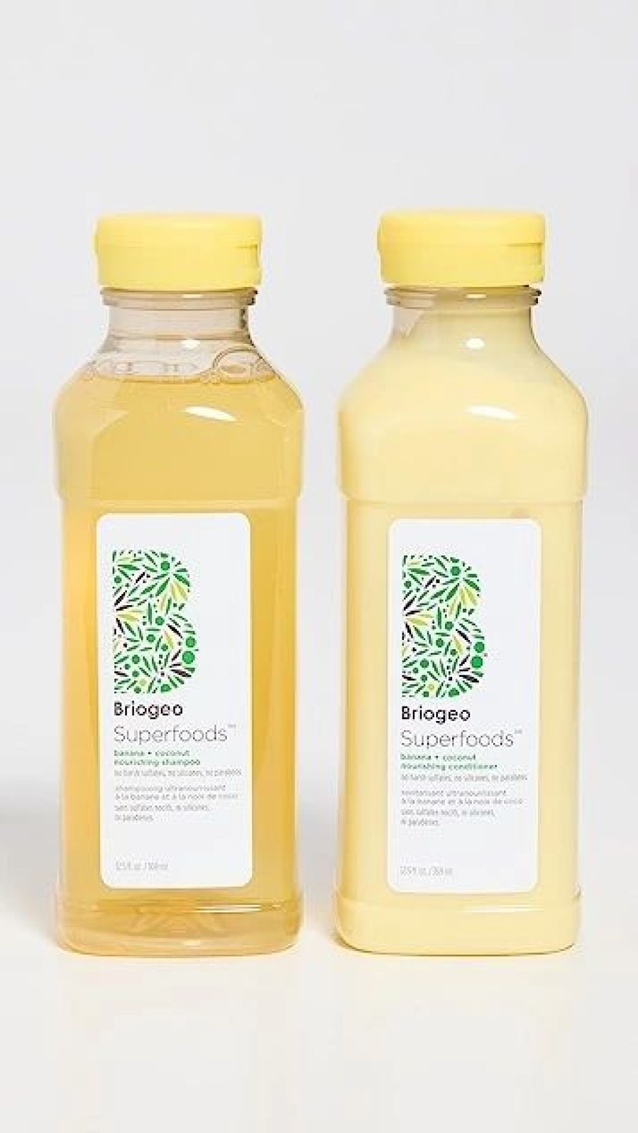 * Briogeo Banana + Coconut Nourishing Shampoo + Conditioner No Color Black-Owned Brands