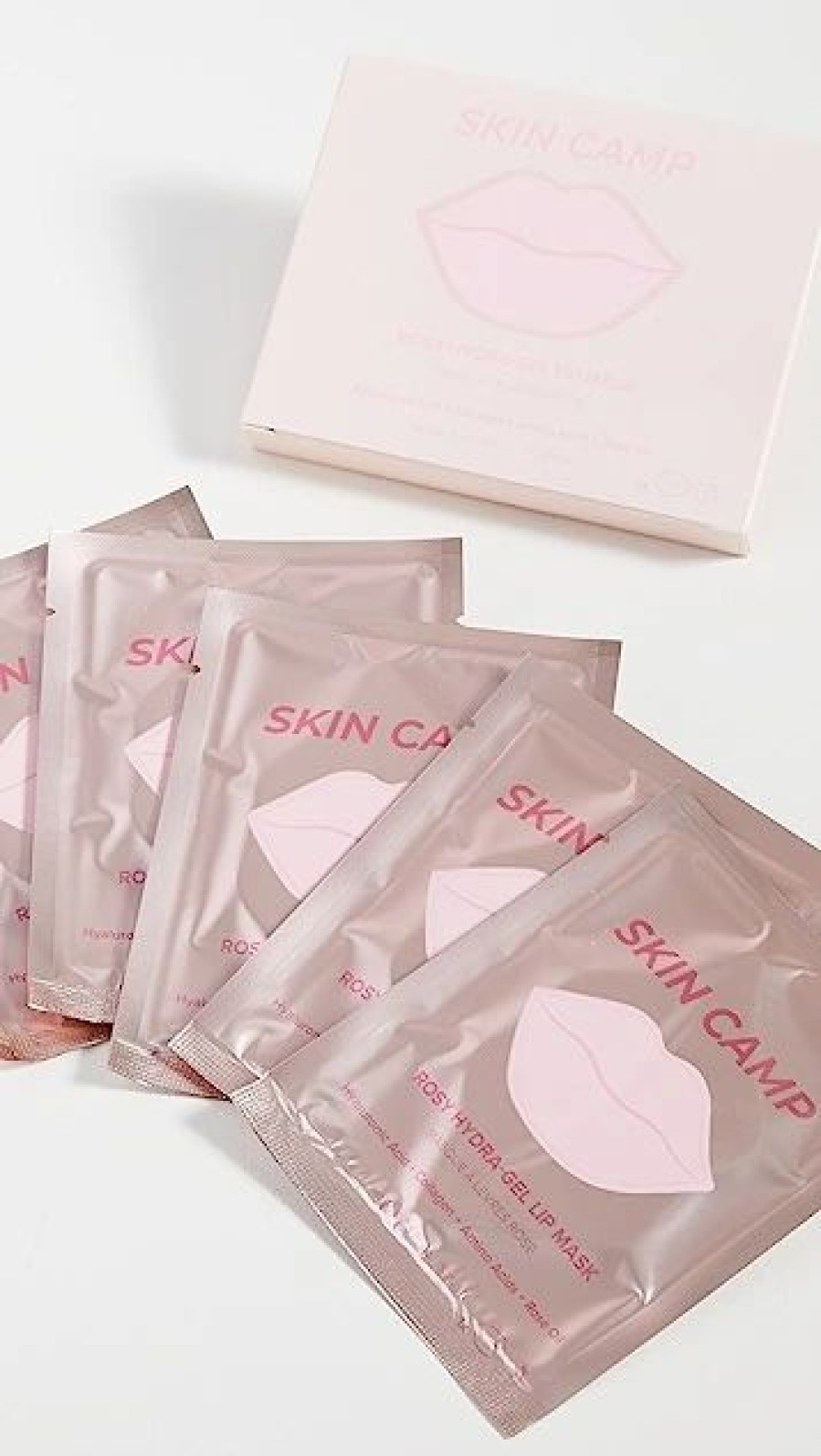 * Skin Gym Rose Lippie Mask 5 Pack Pink Skincare