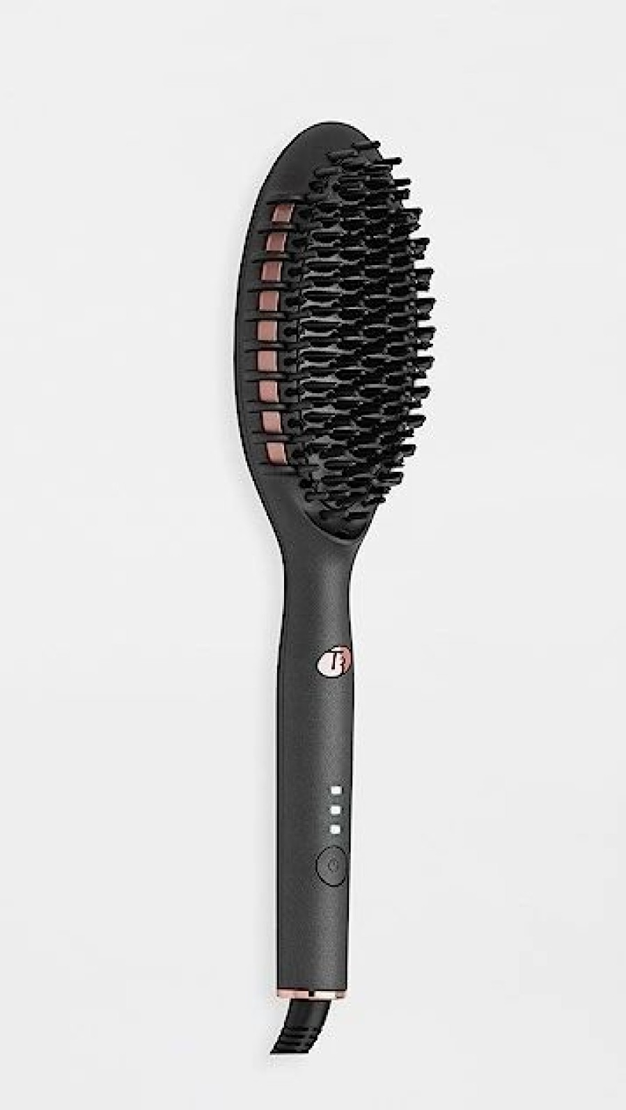 * T3 Edge Heated Smoothing & Styling Brush Black Tools & Brushes