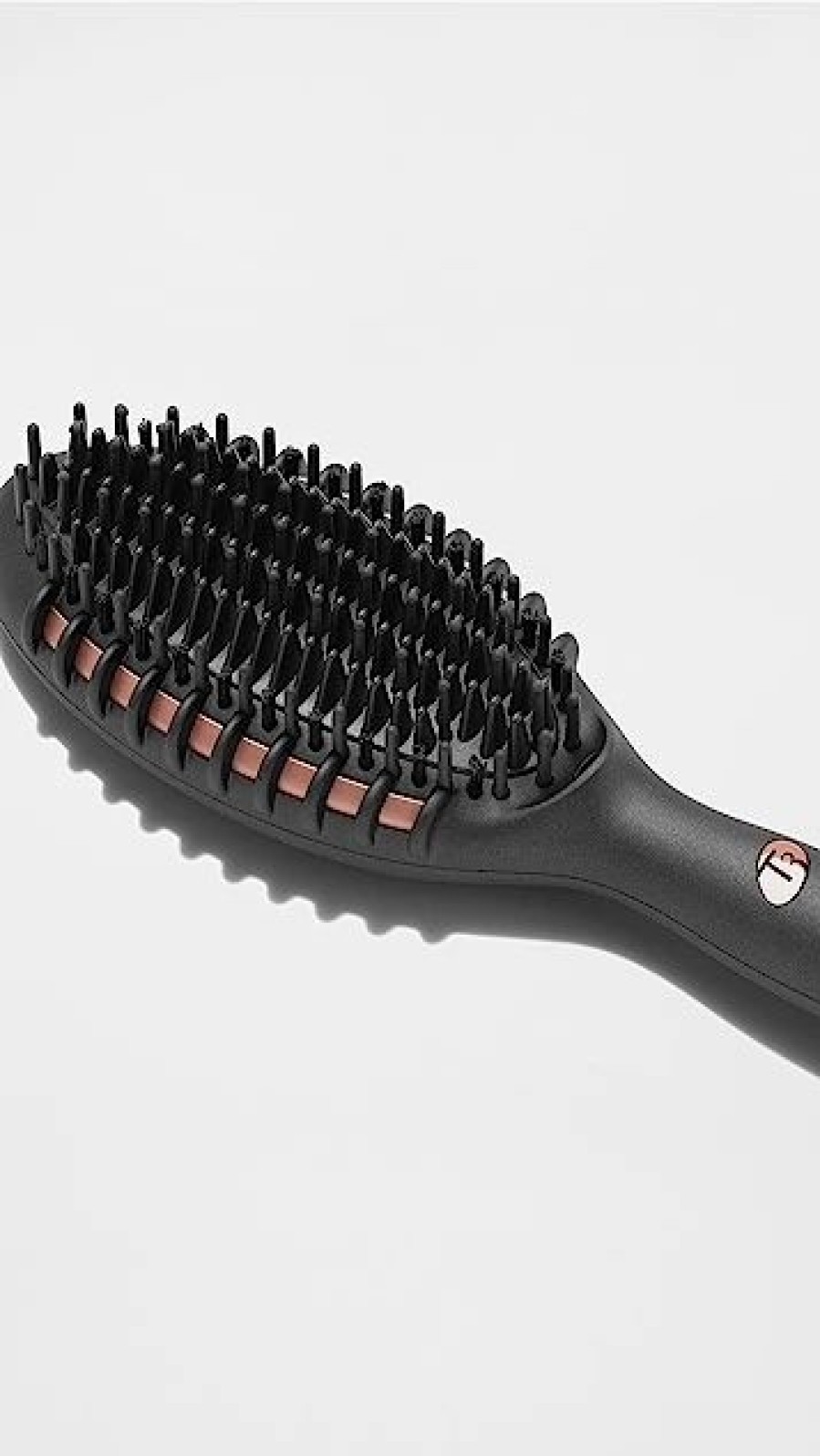 * T3 Edge Heated Smoothing & Styling Brush Black Tools & Brushes