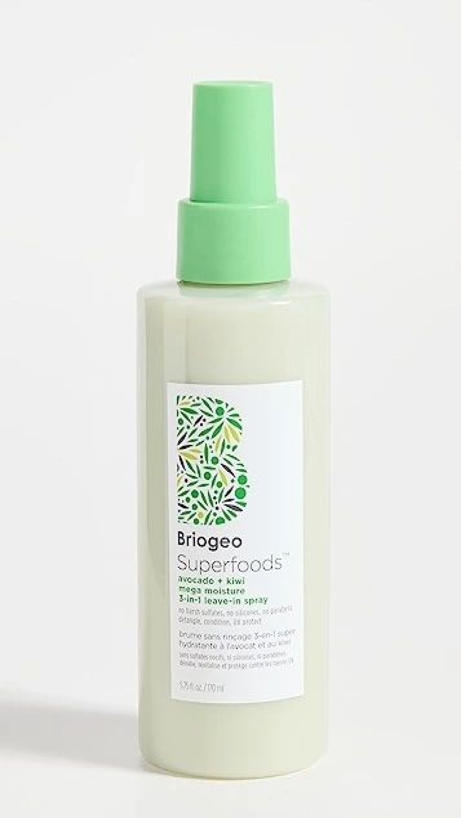 * Briogeo Avocado + Kiwi Mega Moisture 3-In-1 Leave-In Spray No Color Black-Owned Brands