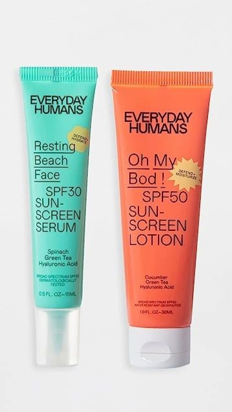 * Everyday Humans The Sunshine Sampler Set No Color Skincare