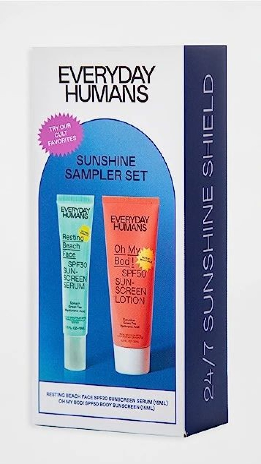 * Everyday Humans The Sunshine Sampler Set No Color Skincare