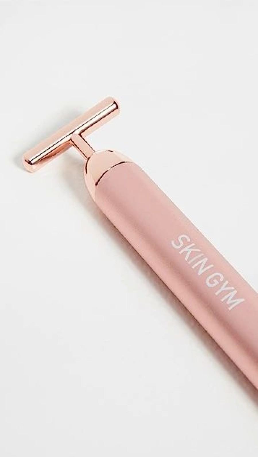 * Skin Gym Beauty Lifter Vibrating T-Bar Tool Rose Gold Tools & Brushes