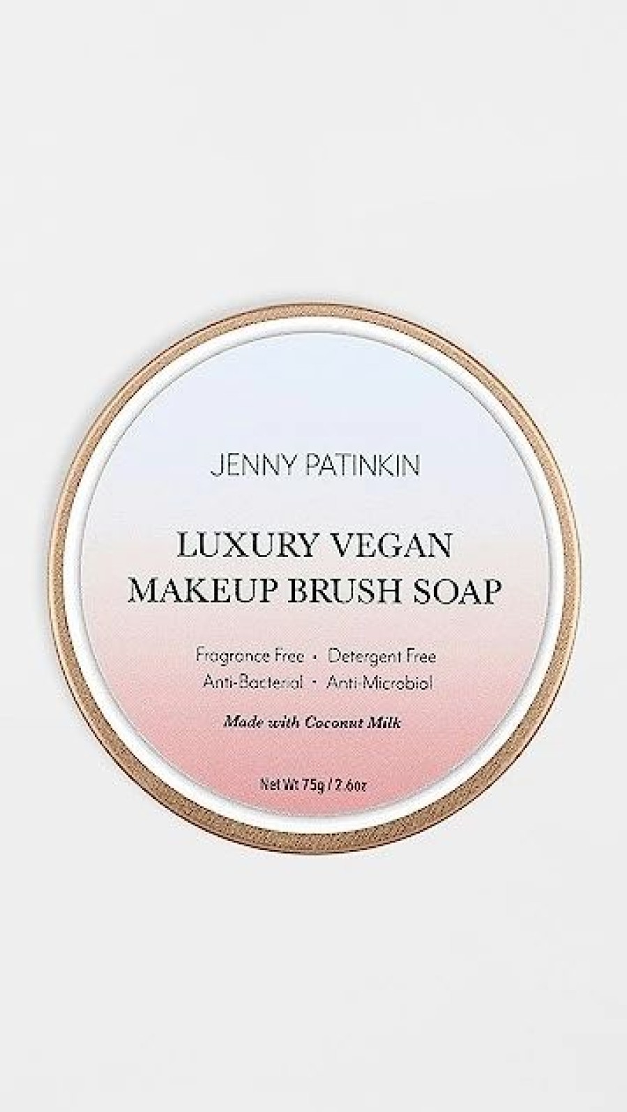 * Jenny Patinkin Luxury Vegan Brush Soap No Color Tools & Brushes