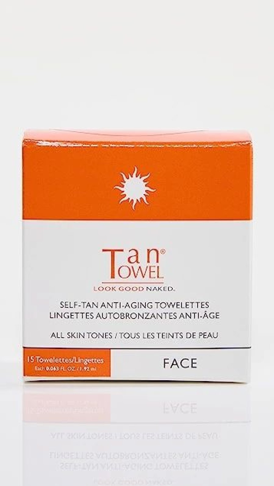 * Tantowel Face Tan Towelettes 15 Pack All Skincare