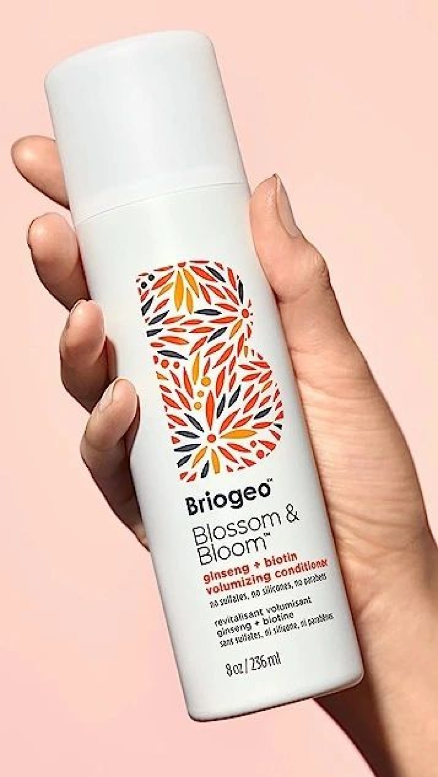 * Briogeo Bloom & Blossom Ginseng + Biotin Volumizing Shampoo No Color Black-Owned Brands