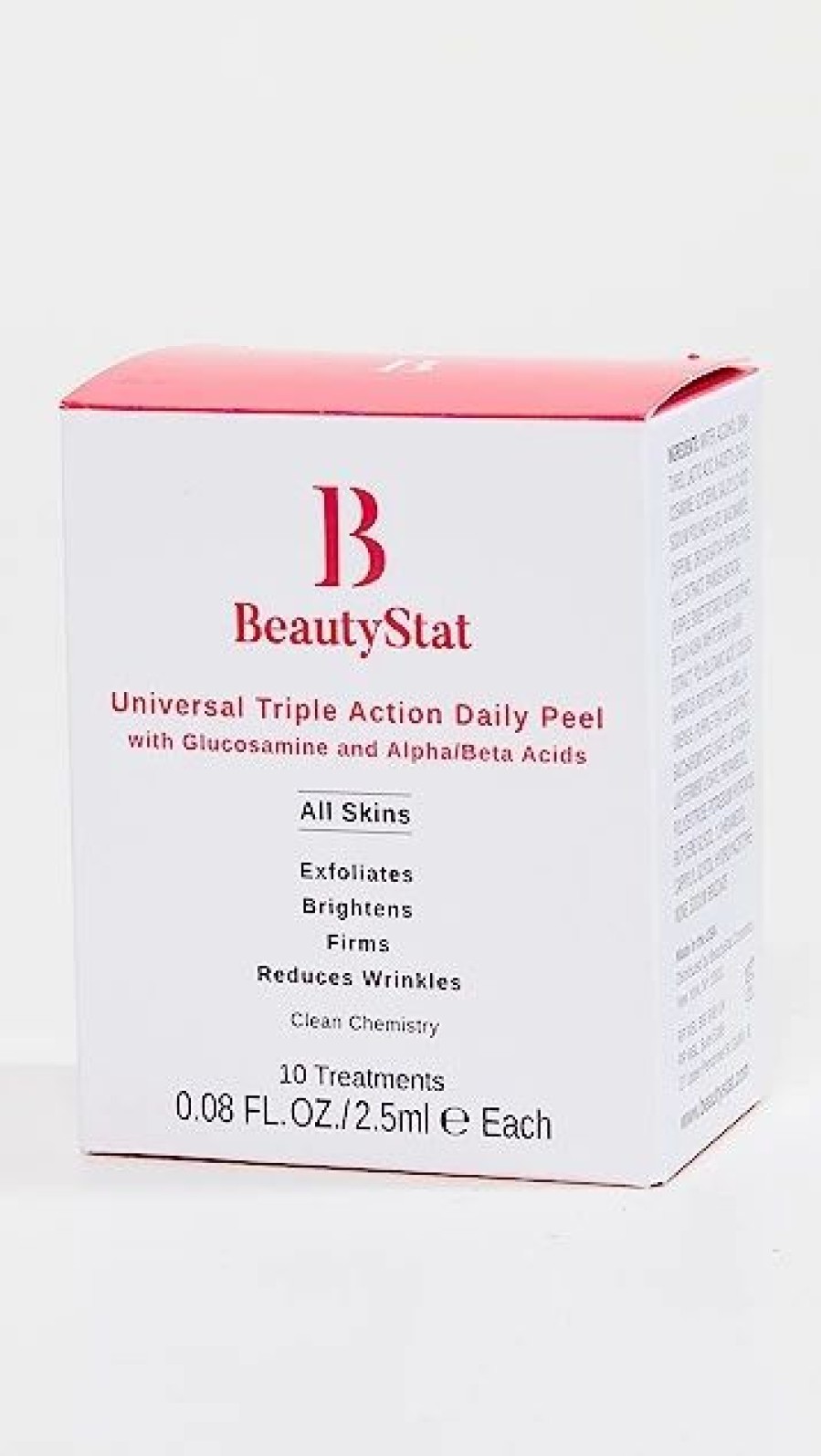 * Beautystat Cosmetics Universal Triple Action Daily Peel 10 Pack No Color Skincare