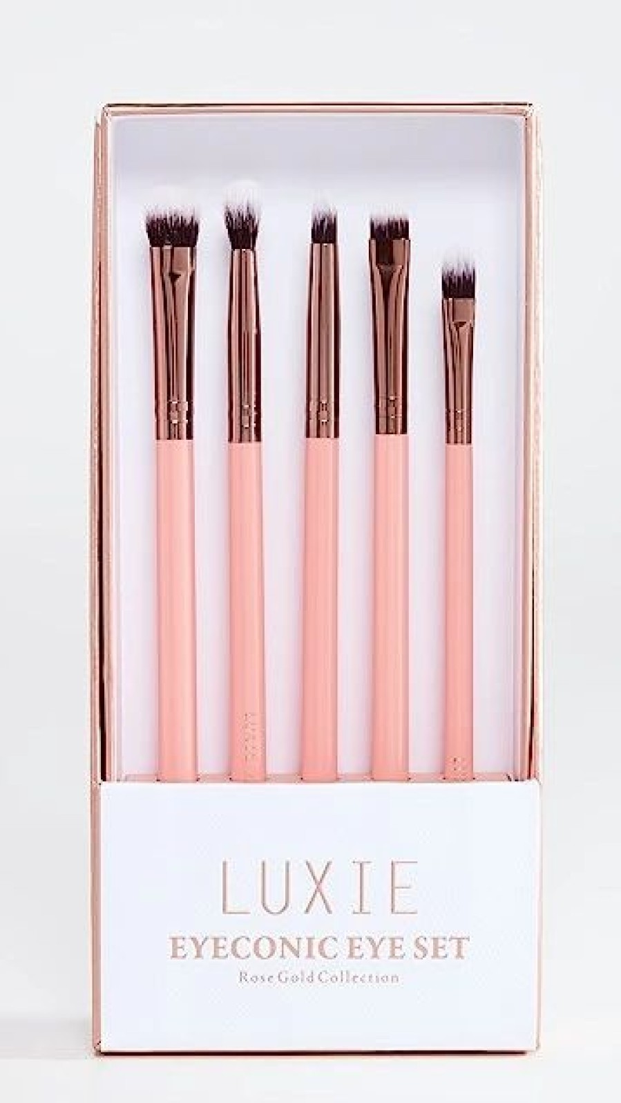 * Luxie Luxie Eyeconic Eye Set Rose Gold Tools & Brushes