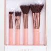 * Luxie Luxie Face Complexion Brush Set Rose Gold Tools & Brushes