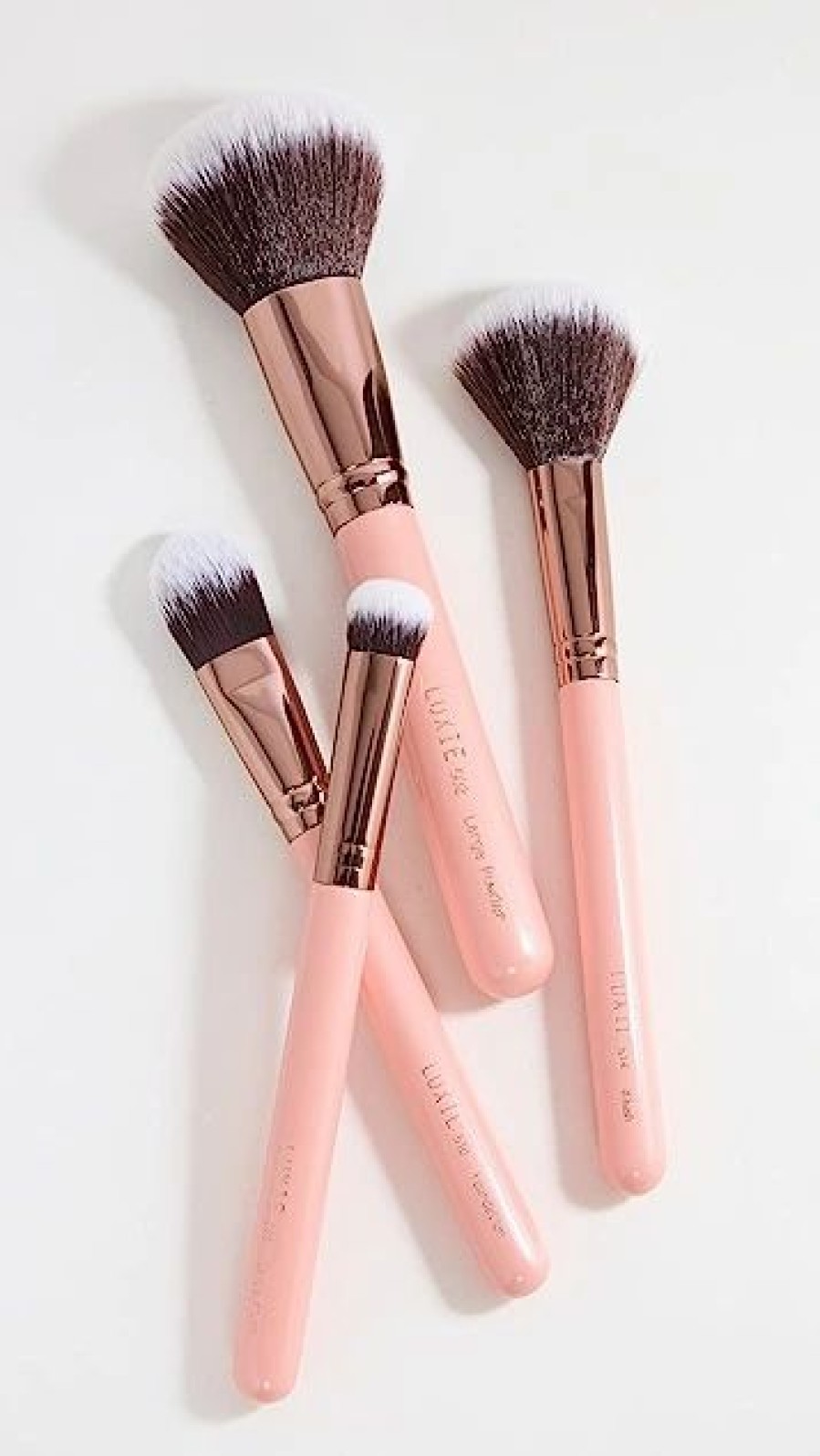 * Luxie Luxie Face Complexion Brush Set Rose Gold Tools & Brushes