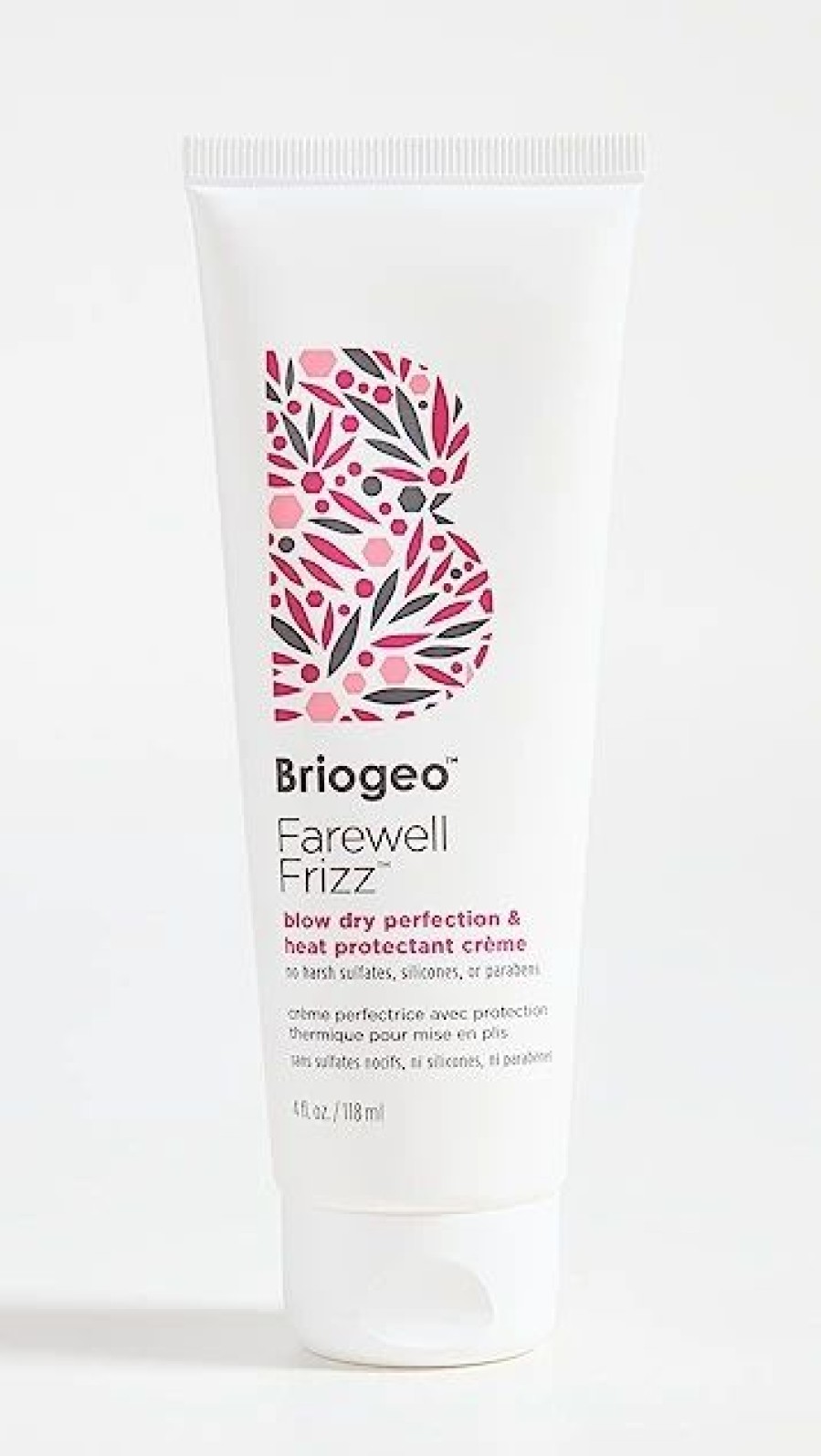 * Briogeo Farewell Frizz Blow Dry Perfection & Heat Protectant Creme No Color Black-Owned Brands