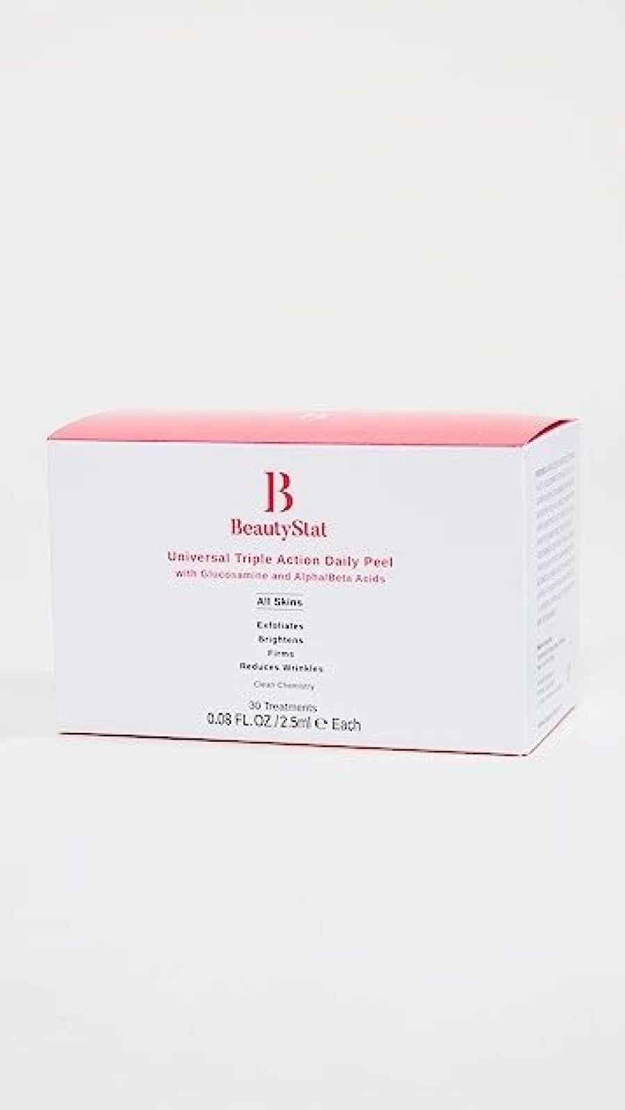 * Beautystat Cosmetics Universal Triple Action Daily Peel 30 Pack No Color Skincare